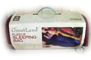 Camping Sleeping Bag Liners Fleece Sleeping Bag : Sports & Outdoors