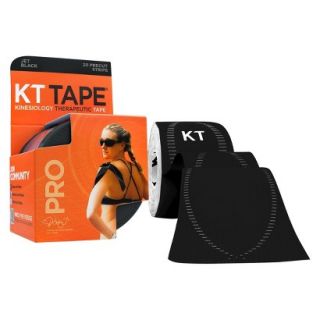 KT Tape Pro Kinesiology Therapeutic Tape   Black