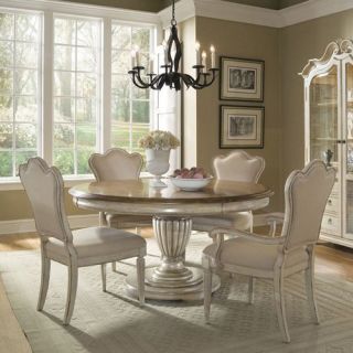 A.R.T. Furniture Provenance 5 piece Round Dining Set   English Toffee   Dining Table Sets