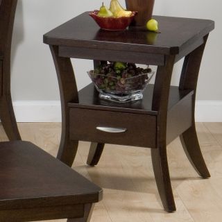 Jofran Joes Espresso End Table   End Tables