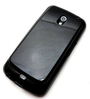Trexcell Transparent Black Thermoplastic TPU Cover Case for Samsung Galaxy Nexus Extended Battery (Universal fit for Seidio, Trexcell and all aftermarket brands): Cell Phones & Accessories