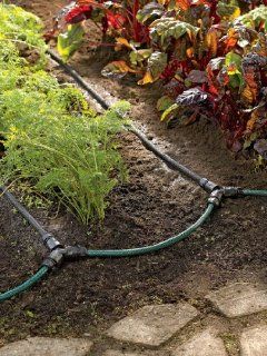 Garden Row Drip Irrigation Snip n Drip Soaker System : Hose Drip Systems : Patio, Lawn & Garden