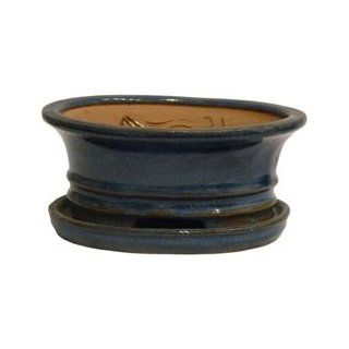 Bonsai Tree Pot 8" Pot & Fixed Tray (814 SA) from BonsaiOutlet : Bonsai Tools : Patio, Lawn & Garden