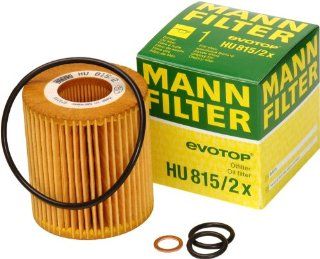 Mann Filter HU 815/2 X Metal Free Oil Filter: Automotive