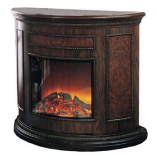 Yosemite Home Decor Alpine Wooden Electric Fireplace   Electric Fireplaces