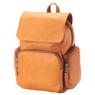 Clava Mid Size Multi Pocket Backpack   Vachetta Tan: Shoes