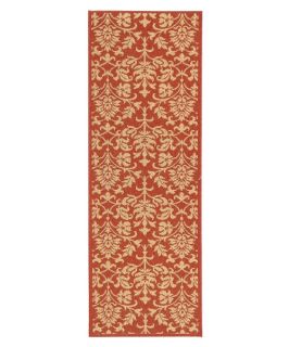 Safavieh Courtyard CY3416 Area Rug Red/Natural   Area Rugs