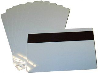 Ultra Electronics Magicard M9006 794 500 Plain White Magnetic Stripe PVC Card : Printer Accessories : Electronics