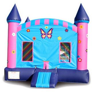 EZ Inflatables Butterfly Castle Jumper Bounce House   Commercial Inflatables