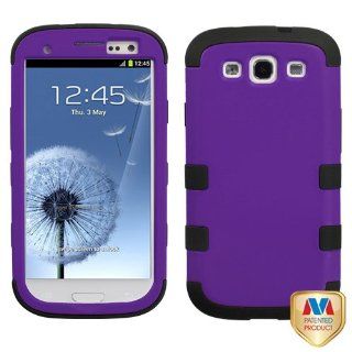 MYBAT SAMSIIIHPCTUFFSO012NP Premium TUFF Case for Samsung Galaxy S3   1 Pack   Retail Packaging   Grape/Black: Cell Phones & Accessories