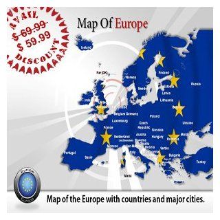 Editable Europe Powerpoint Map   Europe Powerpoint Templae: Software