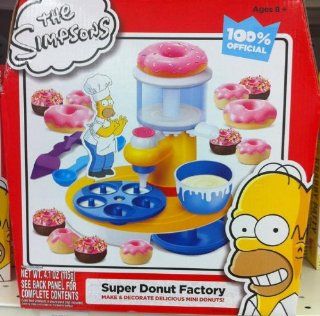 CraZArt The Simpsons Super Donut Factory: Toys & Games