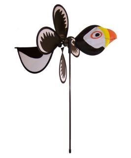 In the Breeze Puffin Baby Bird Spinner   Wind Spinners