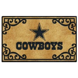 Dallas Cowboys Door Mat : Sports Fan Doormats : Sports & Outdoors