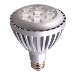 Eiko 07080   LEDP 9WPAR30/SP/830 DIM   Dimmable 9 Watt LED PAR30, 25 Degree Beam, 3000K   Halogen Flood Bulbs  