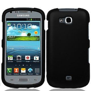 Black Hard Cover Case for Samsung Galaxy Axiom SCH R830: Cell Phones & Accessories