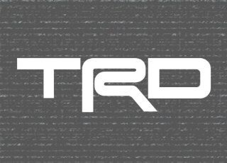 TRD Toyota Racing Development Car Window Vinyl Decal Sticker 6" Wide: Everything Else