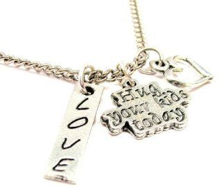 Hug Your Kids Today 18" Chain Fashion Necklace: Jewelry