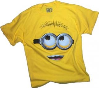 Minion Big Face    Despicable Me 2 Youth T Shirt: Movie And Tv Fan T Shirts: Clothing