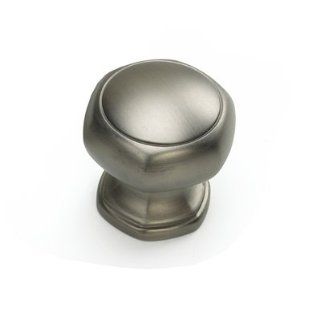 Schaub & Co. 840 1 AN Concord 1 3/8" Round Knob   Antique Nickel   Cabinet And Furniture Knobs  