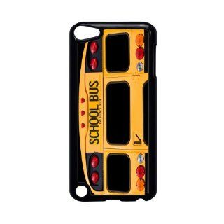 Rikki KnightTM Back Of A Yellow School Bus Design iPod Touch Black 5th Generation Hard Shell Case: Computers & Accessories