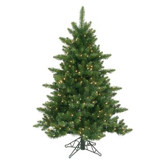 4.5 ft. Camdon Fir Slim Pre lit Christmas Tree   Christmas Trees