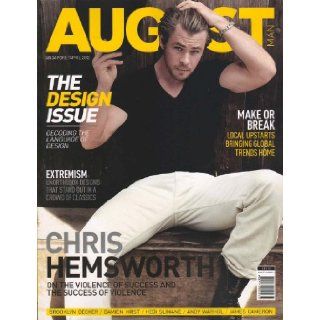 August Man April 2012 Chris Hemsworth: August Man Magazine Singapore Edition: Books
