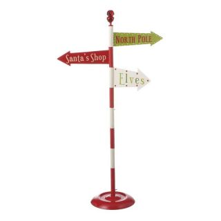 Midwest CBK Jolly Fun North Pole Sign   Decorative Accents