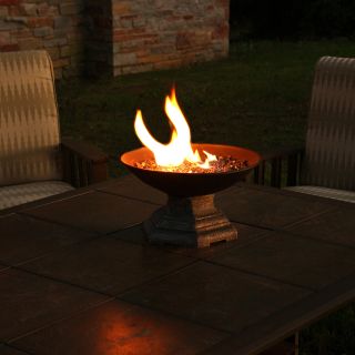 Real Flame Helios Propane Tabletop Fireplace   Propane Fire Pits