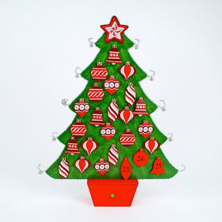 One Hundred 80 Degrees Tinsel Tree Advent Calendar   Decorative Accents