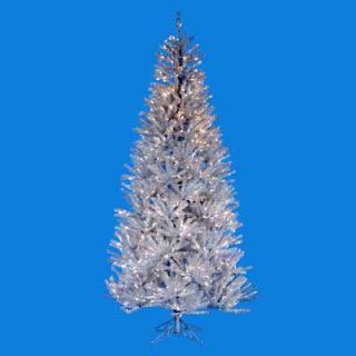 Silver Ice Pre lit Christmas Tree   Christmas Trees