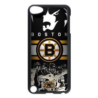 NHL Boston Bruins Logo B Design IPod Touch Case Cover for IPod Touch 5 : Sports & Outdoors