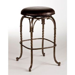 Hillsdale Furniture Keene Pewter Backless Swivel Counter Height Stool   5182 826   Barstools