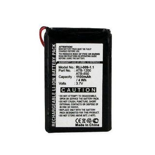 RTI T2B Remote Control Battery RLI 009 1.1 Li Ion 3.7V (1100 mAh) Battery   Replacement For RTI ATB 850 and ATB 1200: Electronics