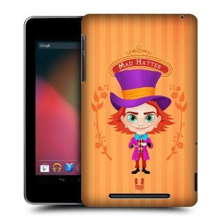 Head Case Designs Mad Hatter Alice in Wonderland Hard Back Case Cover for Asus Google Nexus 7: Computers & Accessories