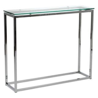 Euro Style Sandor Console Table   Clear   Console Tables