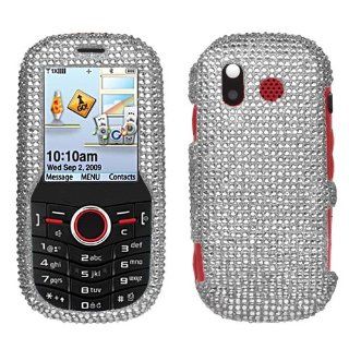 Rhinestones Shield Protector Case for Samsung Intensity SCH U450, Clear Full Diamond: Cell Phones & Accessories