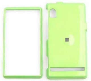 Motorola Droid A855   Honey Emerald Green   Hard Case/Cover/Faceplate/Snap On/Housing/Protector: Cell Phones & Accessories