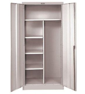 800 Series 48" Stationary Combination Cabinet Color: Platinum Antimicrobial : Modular Storage Systems : Office Products