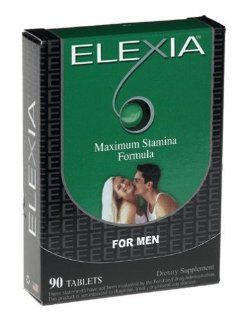 Elexia for Men   Maximum Stamina Formula, 60 tabs,(Heaven Sent Naturals): Health & Personal Care
