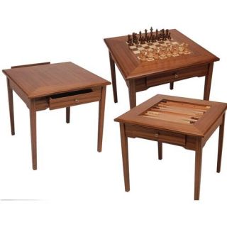 Chess, Backgammon, and Checkers Table   Chess Tables
