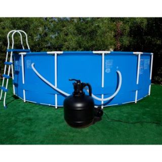 Swim Time 18 in. Sand Filter System with 3/4 HP Pump for Above Ground Pools   Swimming Pools & Supplies