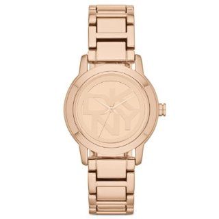 DKNY NY8877 Ladies Park Avenue Rose Gold Tone Bracelet Watch: Watches