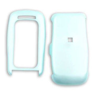 Pearl Baby Blue Motorola Barrage V860 Hard Case/Cover/Faceplate/Snap On/Housing/Protector: Cell Phones & Accessories