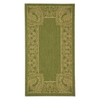 Safavieh Courtyard CY2965 Area Rug Olive/Natural   Area Rugs