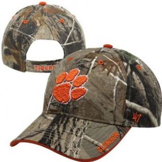 NCAA '47 Brand Clemson Tigers Frost Adjustable Hat   Realtree Camo Clothing