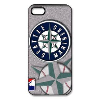 W supplier Personalized Design Slim Protective Case Snap on Cover for iphone 5   MLB Seattle Mariners Series Style(4.05ModelW supplier 03058) Cell Phones & Accessories