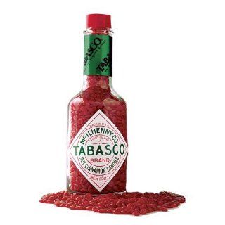 TABASCO brand Hot Cinnamon Candies   12 oz. bottle : Hard Candy : Grocery & Gourmet Food