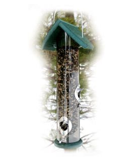 Going Green 18 in. Recycled Plastic Mixed Seed Bird Feeder   Bird Feeders