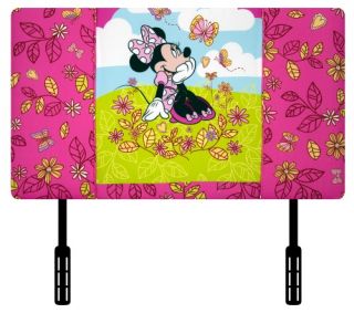 Disney Mickey Mouse Clubhouse "Minnie Mouse Cuddly Cuties" Upholstered Twin Headboard   Headboards